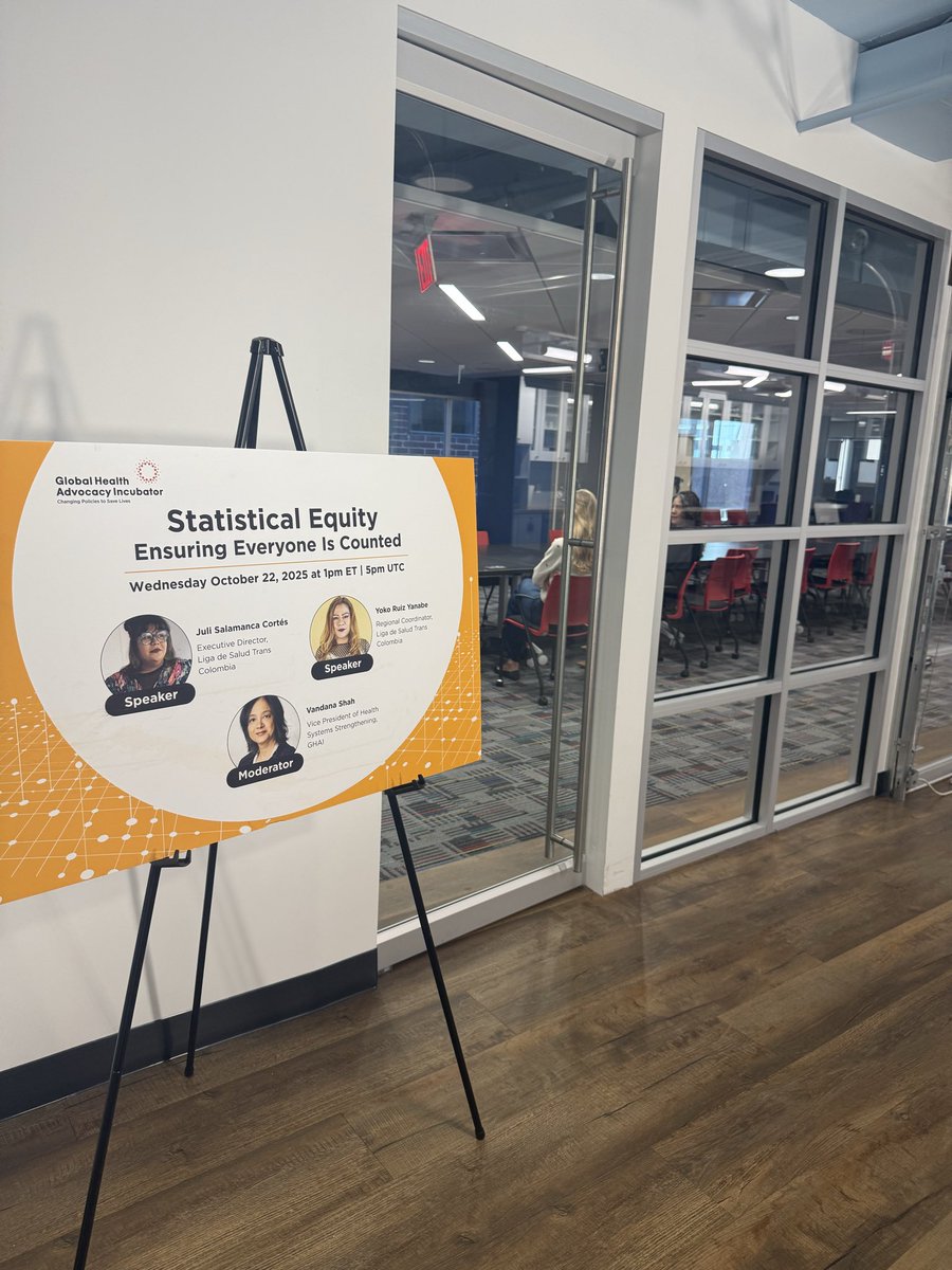 LigaSaludTrans's tweet image. 🏳️‍⚧️ Estuvimos reunidas con nuestros socios de @IncubatorGHAI en Washington hablando sobre la importancia de la justicia estadística para las personas trans en Colombia.

La justicia estadística es más que un asunto técnico: es un acto político de reconocimiento y reparación.