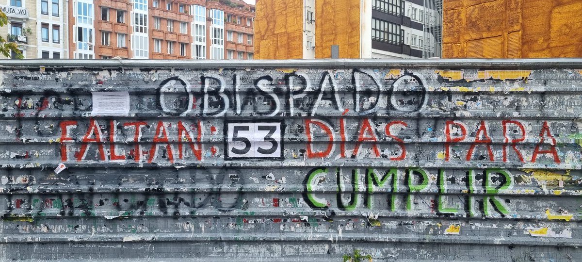 Días que le quedan al Obispado para que proceda a restituir la urbanización al estado original en el que se encontraba