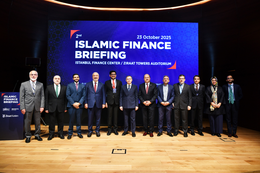 Moody’s Ratings ile Türkiye Katılım Bankaları Birliği (TKBB) iş birliğiyle, yerel ve uluslararası finans kuruluşlarının üst düzey temsilcilerini bir araya getiren Islamic Finance Briefing toplantısının ikincisi, bu yıl Ziraat Katılım ev sahipliğinde Ziraat Kuleleri Oditoryumu’nda
