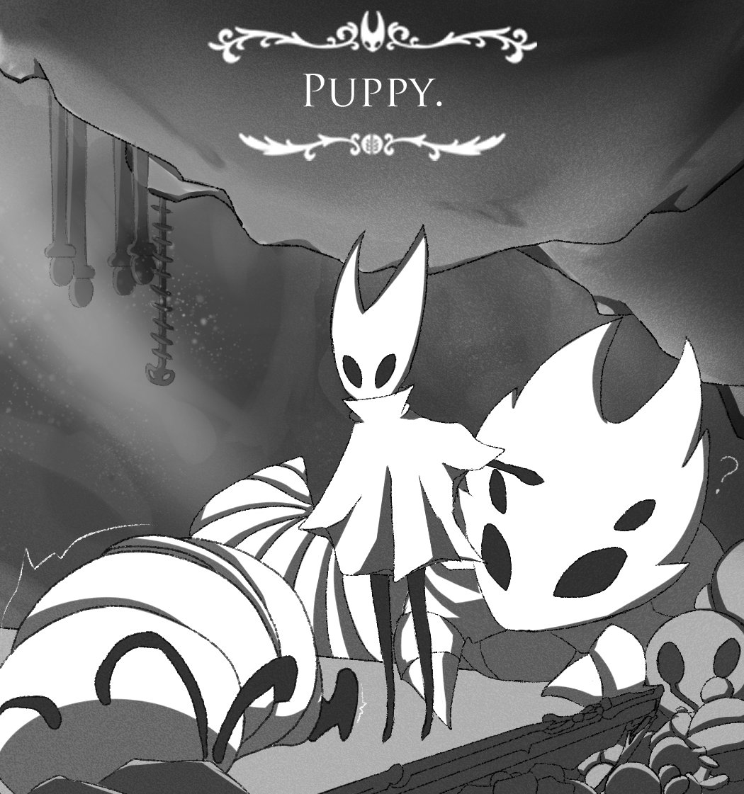 How can someone get scared of such a good puppy
#Silksong