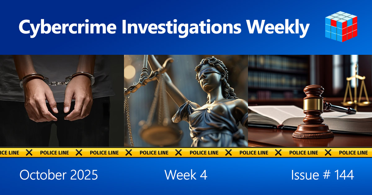 ImmuniWeb (@immuniweb) on Twitter photo 👮⚖️ 2025, October, week 4: don’t miss 5 most important stories on cybercrime investigations, cyberlaw, and cybersecurity: 
immuniweb.com/blog/romanian-…
#lawenforcement #investigations #forensics #justice #crime 👮⚖️ 2025, October, week 4: don’t miss 5 most important stories on cybercrime investigations, cyberlaw, and cybersecurity: 
immuniweb.com/blog/romanian-…
#lawenforcement #investigations #forensics #justice #crime