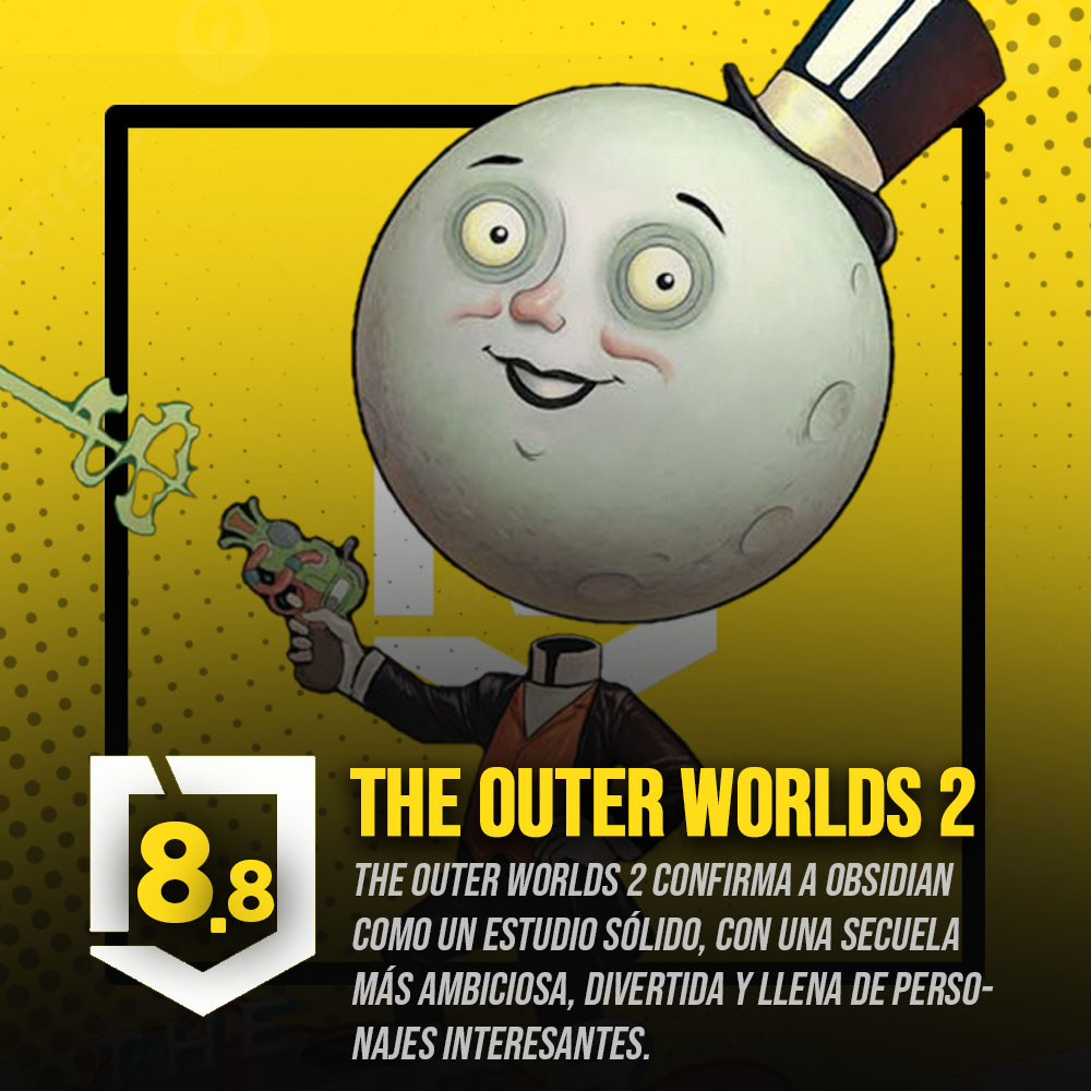 Análisis de The Outer Worlds 2 - Cuando Obsidian llena el vacío de Fallout

"La aventura a bordo de La Incógnito es otra prueba que eleva a Obsidian como uno de los estudios más sólidos del RPG moderno"

Puntos Positivos ✅

🔹El guion y el tono satírico de la historia
🔹El valor