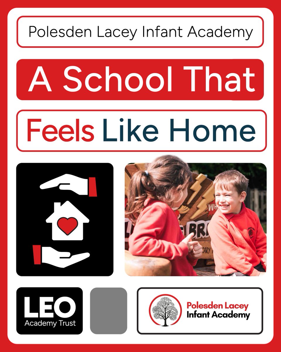PLIAcademy's tweet photo. Polesden Lacey Infant Academy is now accepting applications for September 2026. Join us this September and give your child the start they deserve.

Reserve their spot today: https://t.co/JShZO5kGwM. https://t.co/9YdUW4URc3
