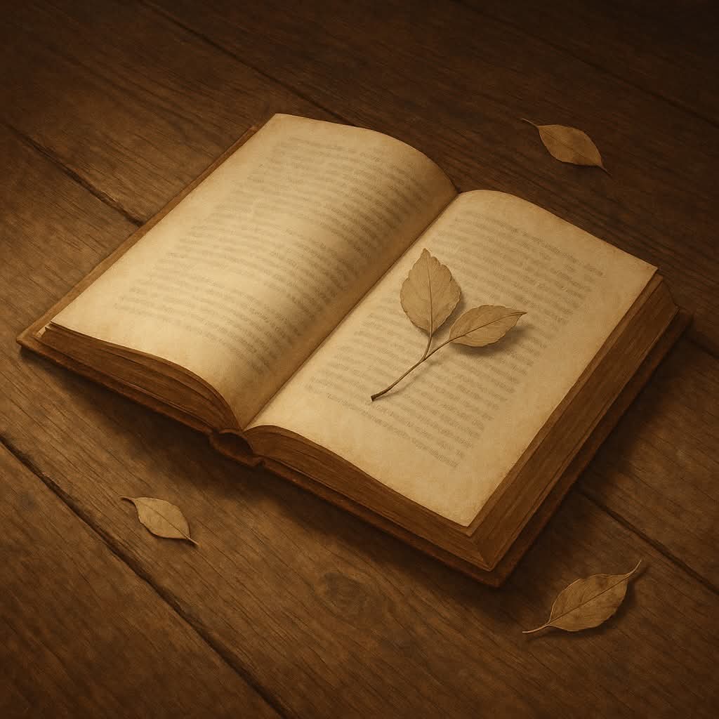 Algunos libros guardan secretos entre sus páginas:
una flor seca, una dedicatoria, un boleto de tren, una fecha escrita con tinta azul.
No siempre recordamos quién los dejó ahí, pero esos pequeños rastros también hacen que un libro sea único.