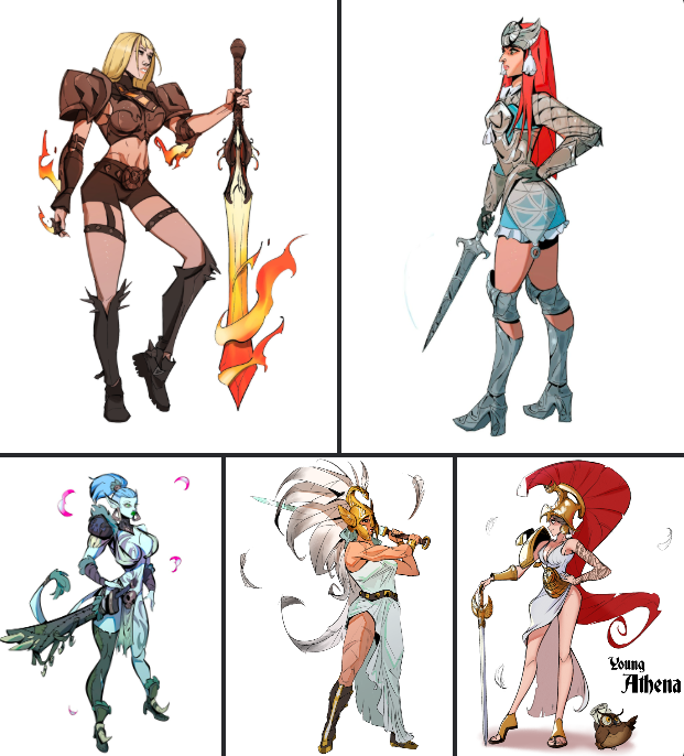 Characters Sketches Collection by Bouboulonlon - Check his profile on https://t.co/rBmjCyGGT5 