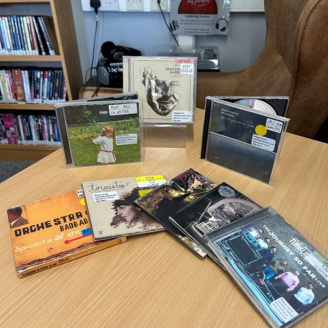 corkcitylibrary's tweet image. Can’t wait for the Cork Jazz Festival this weekend? Why not check out some of the CDs we have at the Music Library from artists that will be visiting Cork this October 🎷

#CorkCityLibraries #RoryGallagherMusicLibrary #CorkJazzFestival