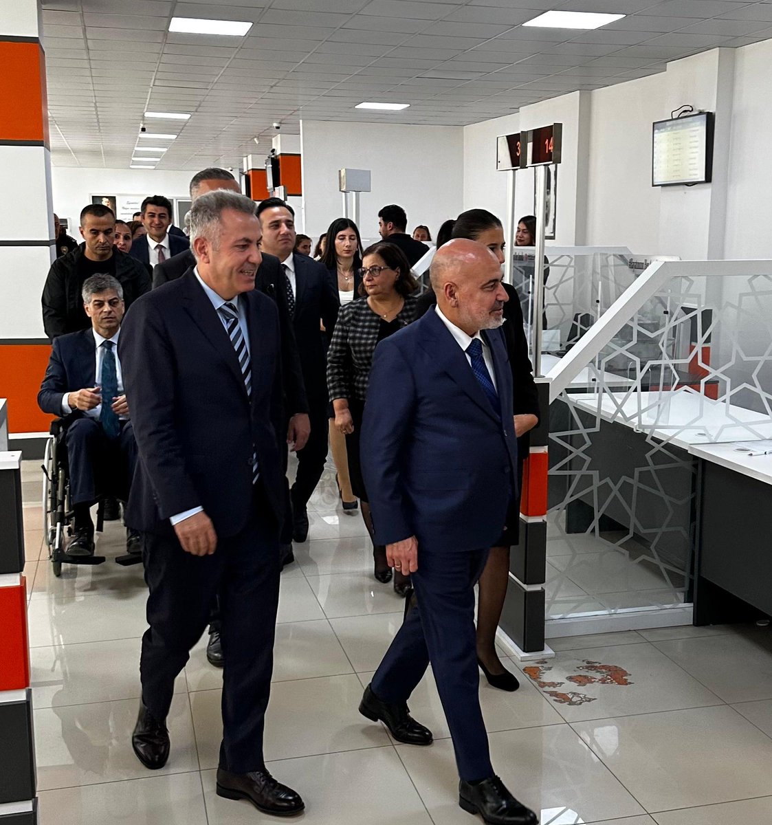 IzmirNufus's tweet photo. Sayın İçişleri Bakan Yardımcımız Mehmet SAĞLAM ile Sayın Valimiz Dr Süleyman ELBAN, Bayraklı İlçe Nüfus Müdürlüğümüzü onurlandırarak yürütülen çalışmalar hakkında incelemelerde bulundular. Şükranlarımızı sunarız.
@av_mehmetsaglam
@TCNufus
@drsuleymanelban
@izmirvaliligi https://t.co/z17inkrckC