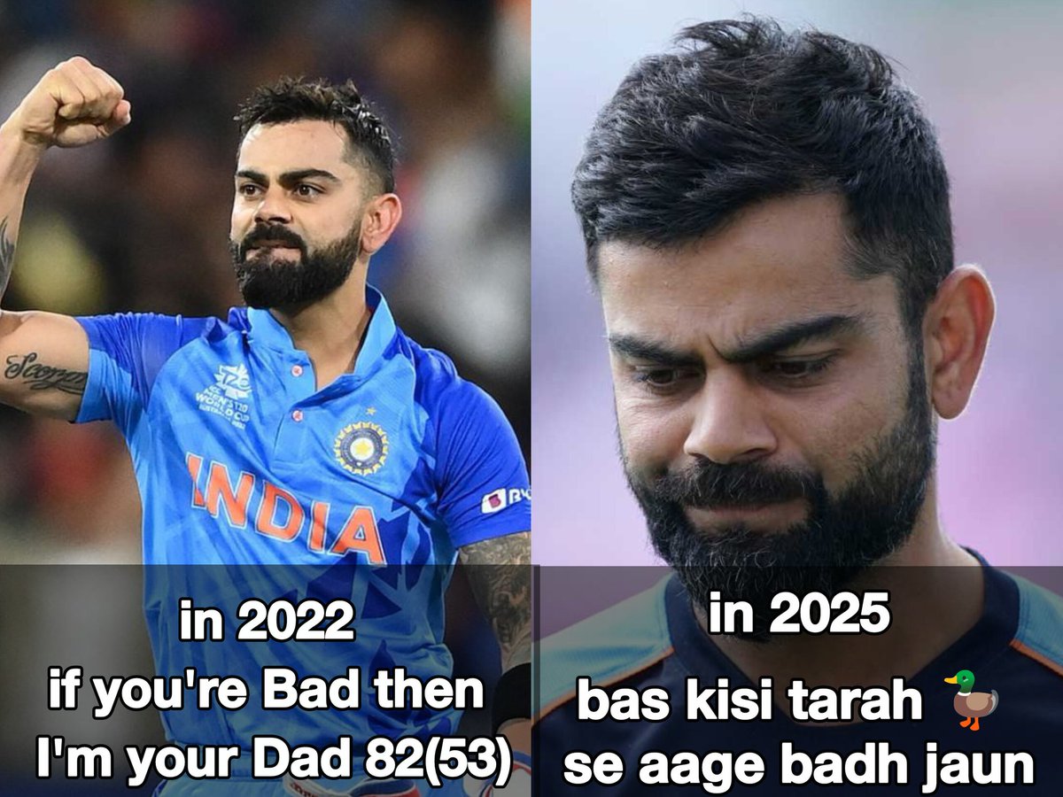 printf_meme_'s tweet image. unreal downfall for king kohli 💔