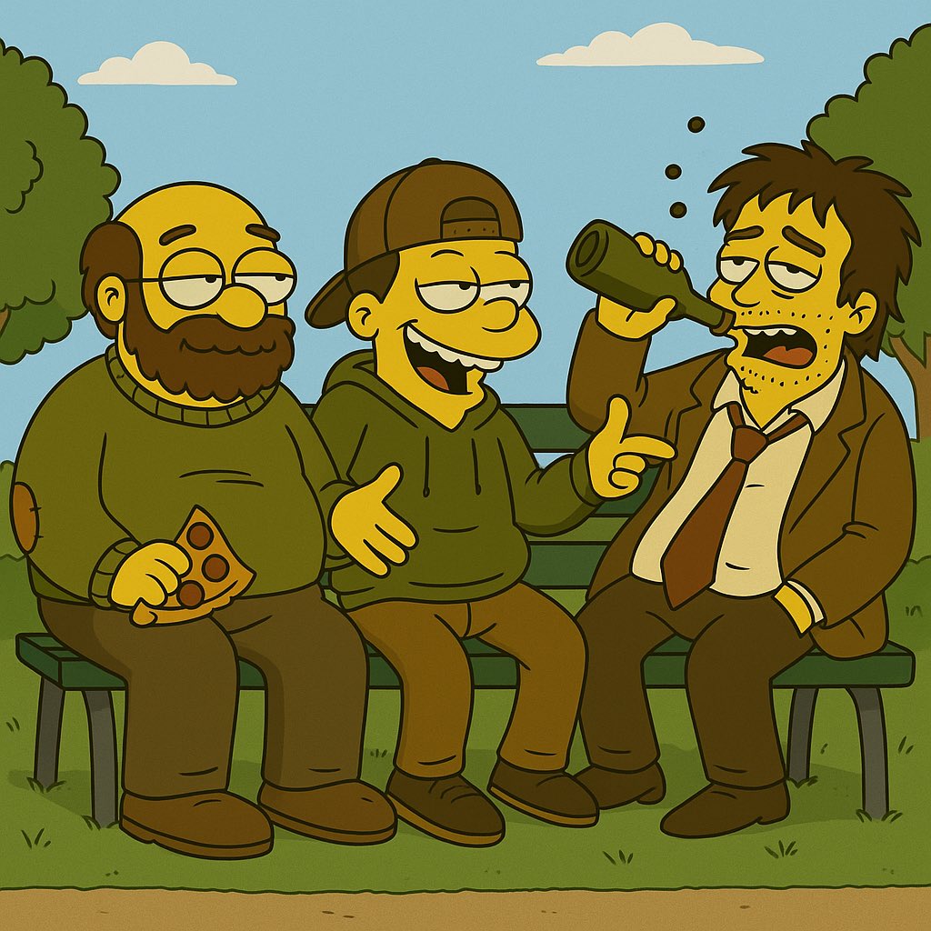BumLifeShow's tweet image. Ever wondered what happens when a philosopher, a prankster, and a former rich guy share a park bench? Welcome to Bum Life,where every day’s a hilarious misadventure. #BumLife #CartoonHumor #SitcomVibes