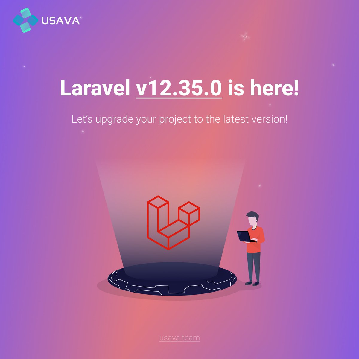 usava_team's tweet image. Laravel v12.35.0 is here! 🚀 Updating to the latest version means new features, improved performance, and bug fixes. Keep your project at its best! 🔧✨

💥 We also offer a 30% discount on your first order for updating your project! 💥

Learn about all the changes:…