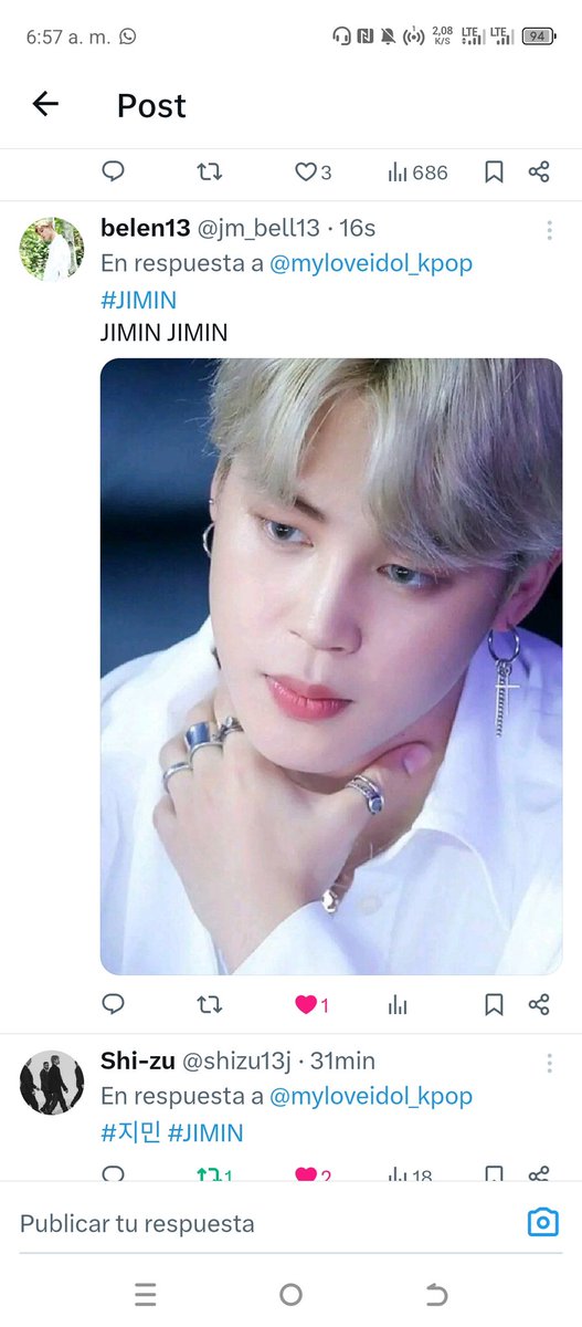 Aliscristal19's tweet photo. @JiminLatinoFB Gracias TEAM por tanto amor a Jimin 
HAPPY JIMIN DAY 
HAPPY BIRTHDAY JIMIN 
JIMIN JIMIN

#HappyJiminDay
#해피지민데이
#30YearsofLove https://t.co/A4mXuk5xQP