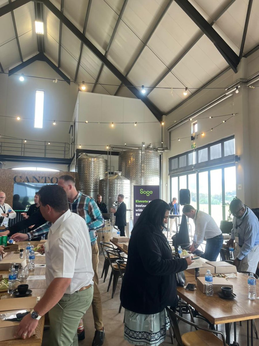 WaldeckCAnn's tweet image. What an exciting and insightful morning at the @SageGroupZA event!
Smarter Systems really do mean Stronger Success, and today proved it!
#SageX3  #Innovation #WorkflowOptimization #FinanceTech #DigitalTransformation #Sage #Chiief #ChiiefEvents