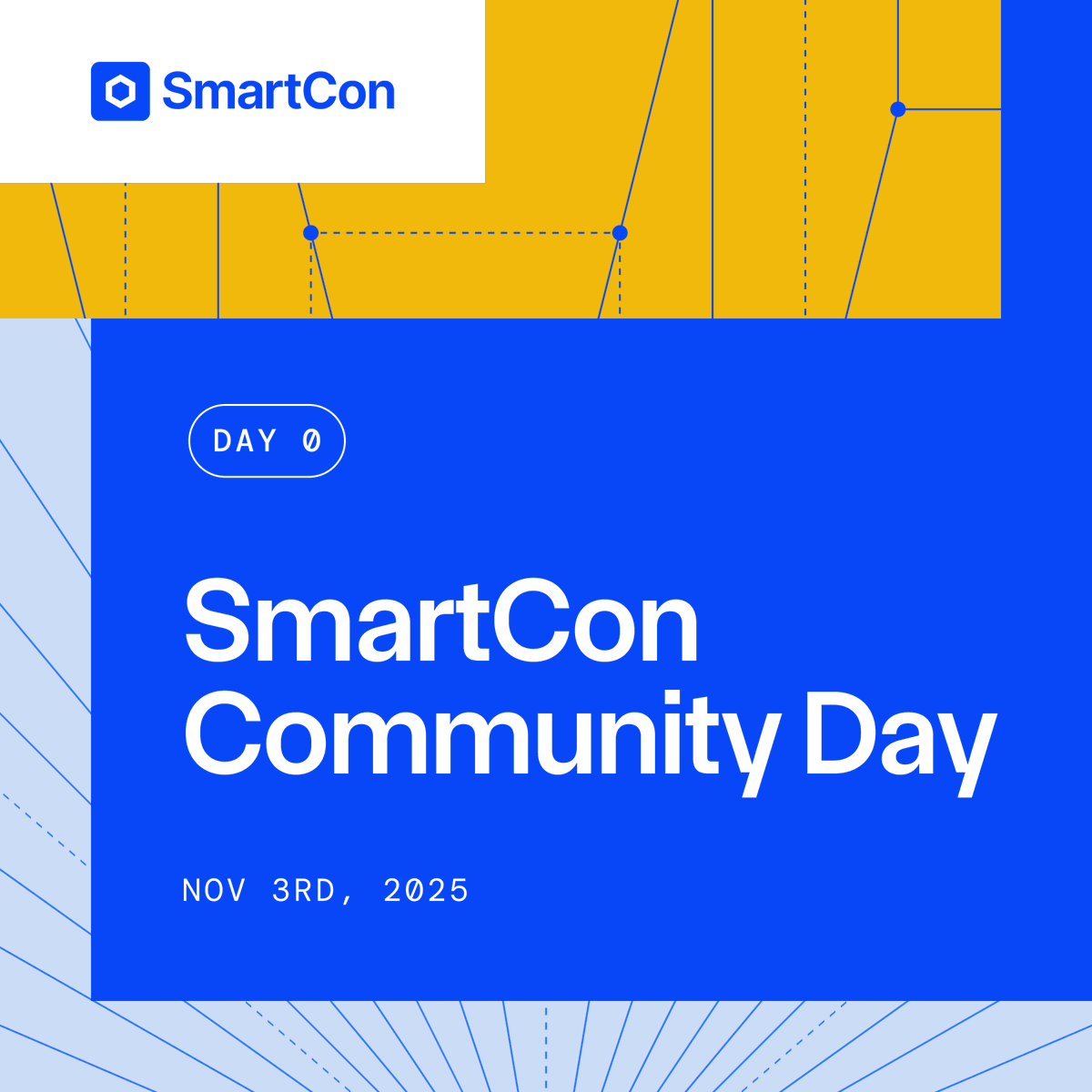 SmartContract's tweet photo. On November 3, SmartCon Day 0 kicks off with a full day of community events across NYC.

Join fellow builders, community members, and the Chainlink Labs team for a day of networking and collaboration before the main event begins.

Find out more 🧵⬇️ https://t.co/e1ZddTgxyf
