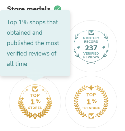 wafuujp's tweet photo. We did it! 🎉 We've been awarded the "TOP 1% STORES" and "TOP 1% TRENDING" medals by the third-party review site, https://t.co/uMKLlmwsPO! This is all thanks to our wonderful customers who took the time to leave a review. Thank you so much! https://t.co/iLN85GJHcF