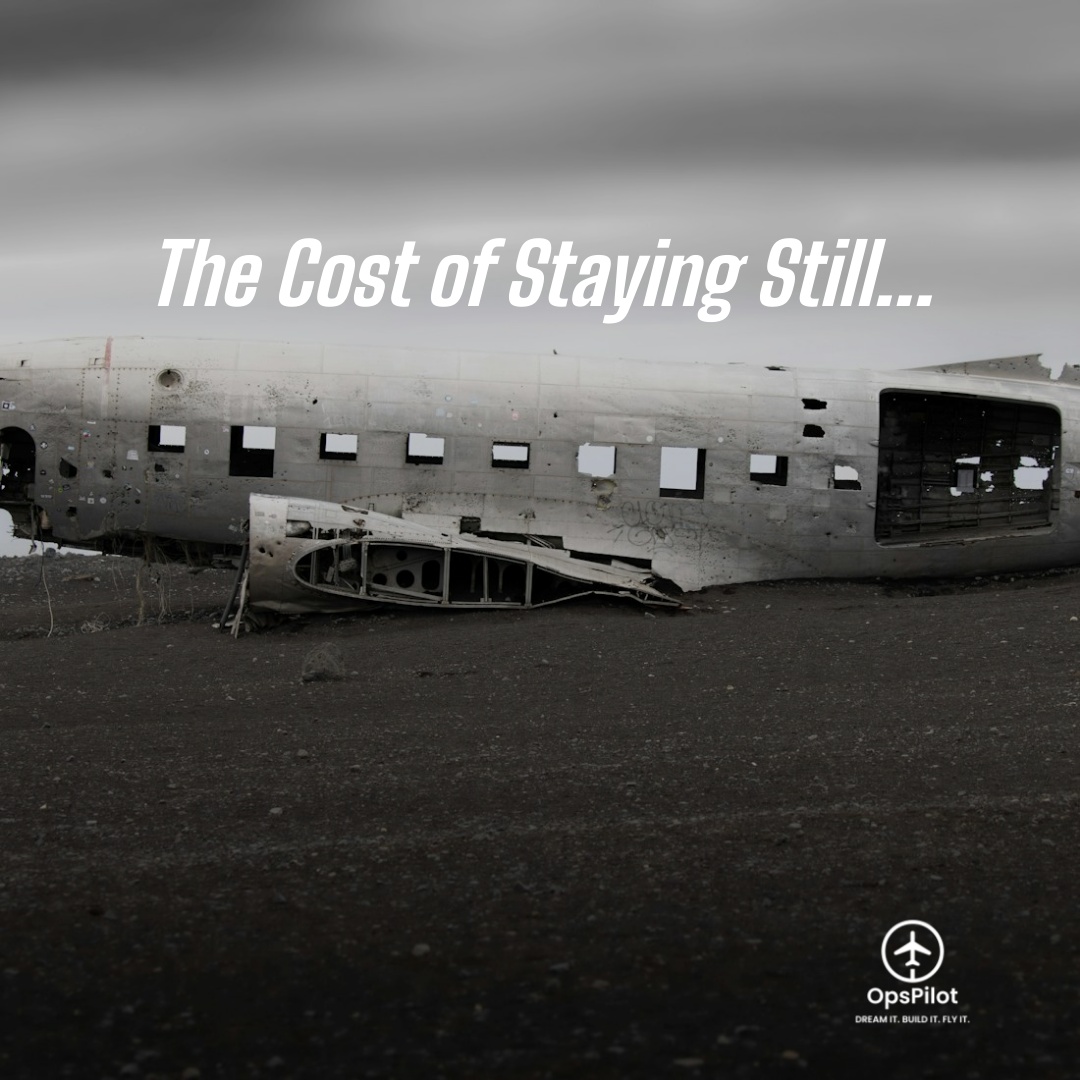 rogerjepsen's tweet image. Markets shift. Costs climb.
If your systems can’t adapt, you’re already behind.
60–80% of budgets still keep old workflows alive.
That’s not leadership — that’s lag.
🛫 Modernize. Automate. Fly.
#OpsPilot #AI #SystemModernization #Leadership