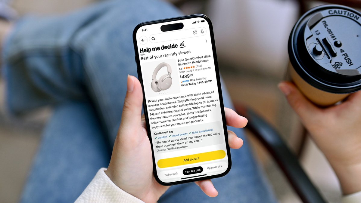 🔵MARKETEVANS: Amazon lancia "Help Me Decide": il nuovo strumento di intelligenza artificiale per consigli personalizzati sui prodotti.