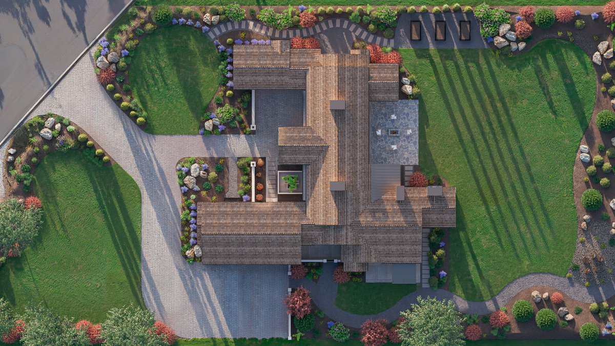 Designed by BKV Design — both the home and the landscape were created together, as one cohesive vision.

Architecture + Landscape Design by BKV Design
 🌐 bkvdesign.com

#LuxuryHomeDesign #LandscapeArchitecture #MountainLiving