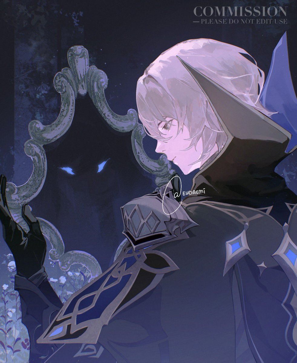 Commission for <a href="/luminitrium/">Yumi</a>
#GenshinImpact #Dainsleif