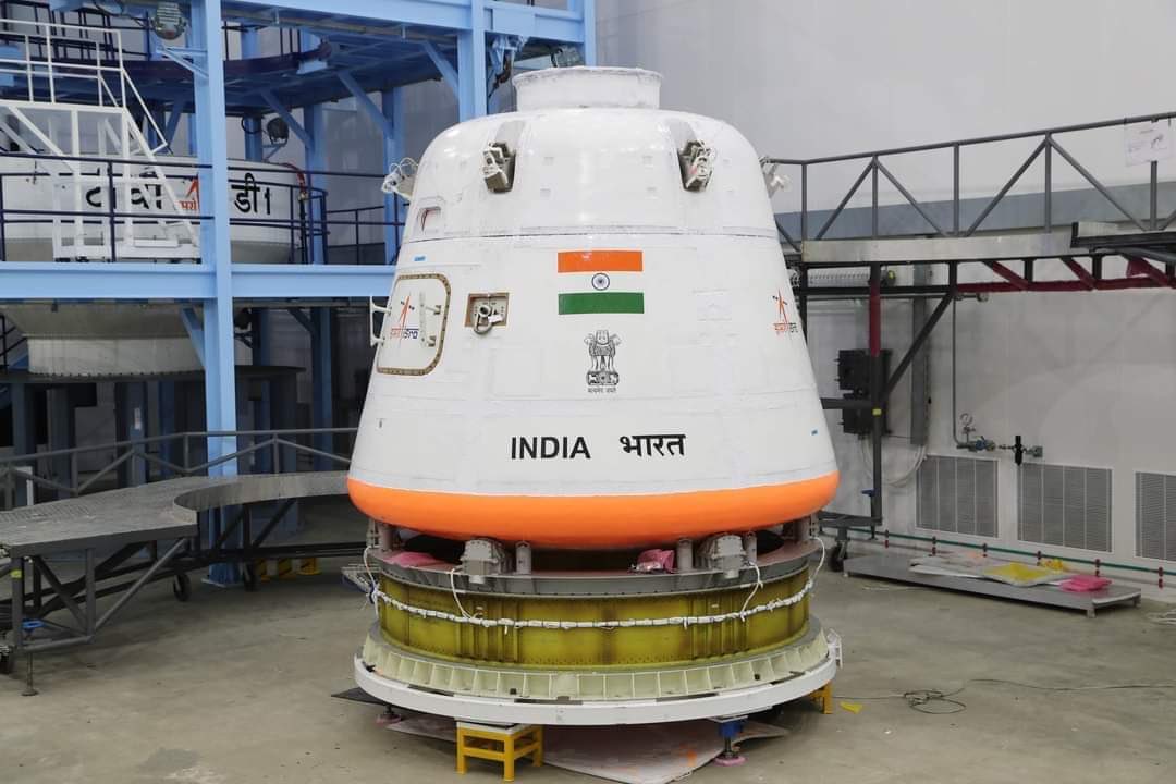 🚨90% of Gaganyaan Mission completed, crewed to be launched by 2027: says ISRO Chairman