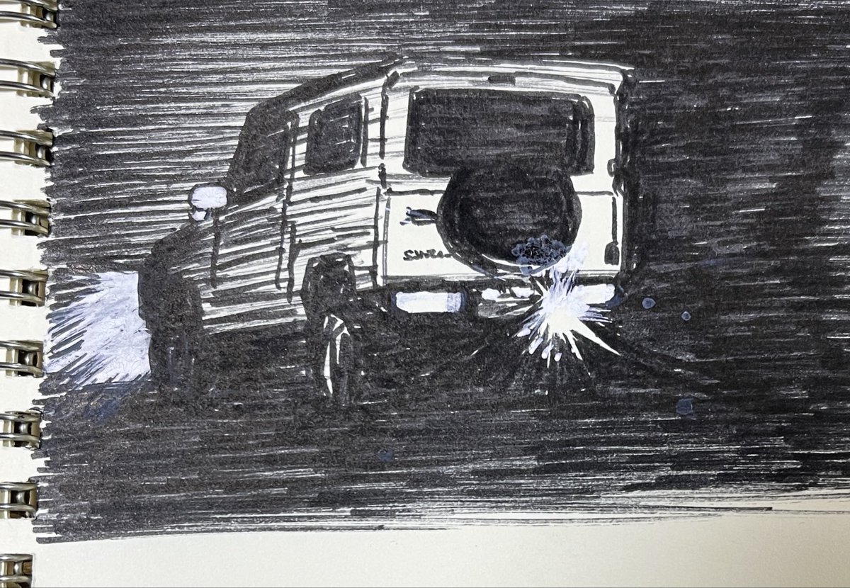 #Inktober2025
day23:firefly
呉竹14号+COPICacrea