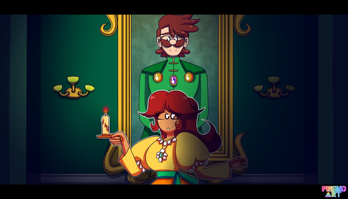 PrismoArt's tweet image. 🌼What is this place? 🕯️
△
△
△
△
△
#SMB #SuperMarioBros #Mario #Luigi #PrincessPeach #PrincessDaisy #Rosalina #Illustration #Fanart #Anime #Art #Halloween