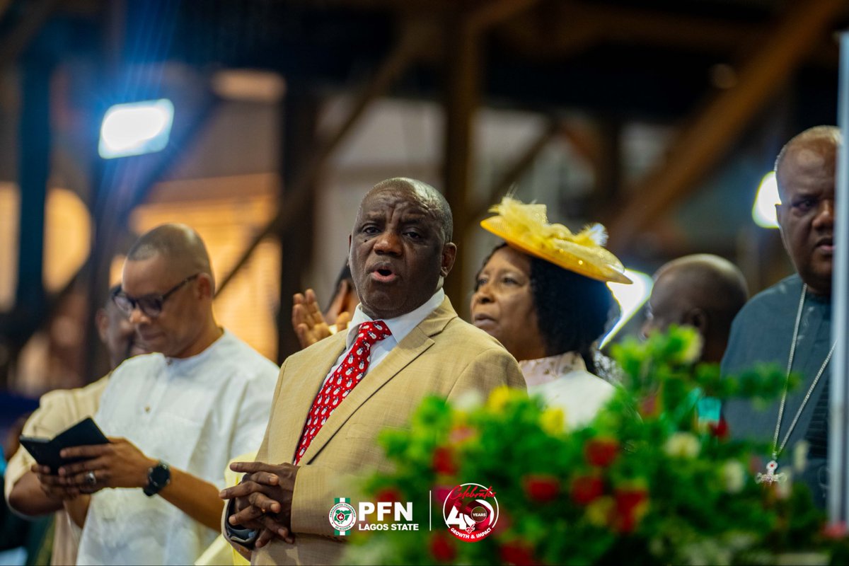 PfnLagoState's tweet image. When you think about 40 years of impact and grace, you can’t help but dance!

The atmosphere is electric with thanksgiving, joy, and celebration at the PFN @ 40 gathering.

This is what it means to rejoice in the faithfulness of our God!

#PFNAt40 #JoyOverflow #DanceOfGrace…