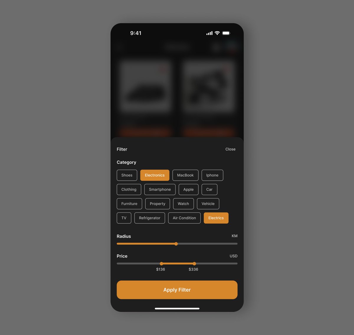 SkyezKreative's tweet image. Day 23 of My #30DaysDesign 🎯
Today&apos;s task: Filter &amp;amp; Sort Screen

I designed a clean and easy to use filter screen that helps users refine their search results effortlessly. Making sure users can find exactly what they’re looking for in just a few taps.

#FilterScreen #SortScreen