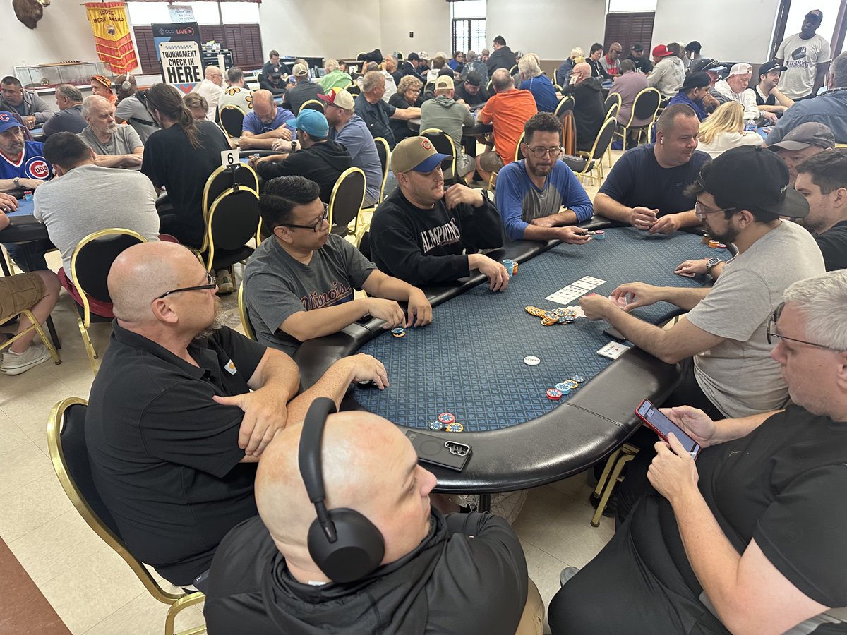 CCGpoker's tweet image. MONSTER STACK 🧟‍♂️
Sunday Oct 26 • 12PM • Elgin Moose Lodge

Stacks so big we had to reinforce the tables. Levels so deep it’s basically a haunted marathon. 👻
Designed by poker players for poker players.
Dare to stack to the sky?

#MonsterStack #CCGPoker