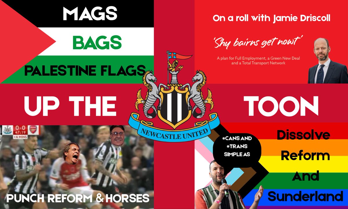 WOKE FLAG MAGS #NUFC