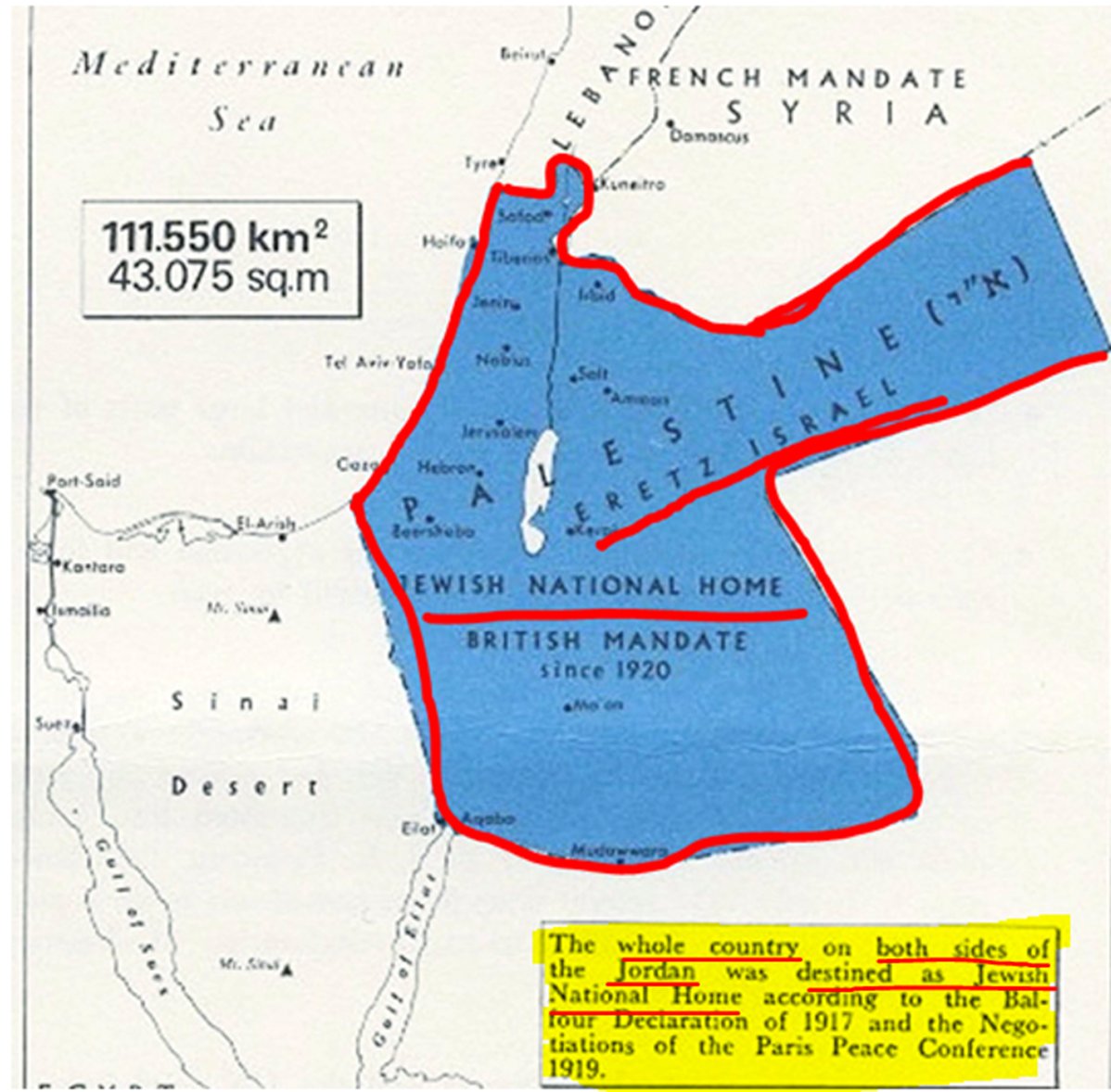 <a href="/AmitSegal/">Amit Segal</a> For the records    

JORDAN is an ILLEGAL occupier of 75% of the territory granted to Jewish People of the World    

JORDAN must take ALL of them
