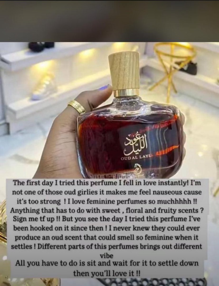 Available in stock 

🏷 15,000

📍Ilorin , Yaba , Lagos 

Send a DM to order 

#perfumevendorinilorin 
#perfumevendorinlagos