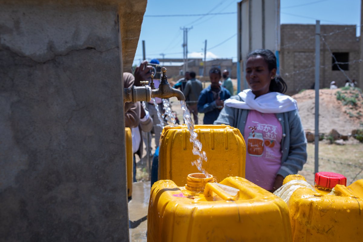 💧Solar power is bringing clean water to families in Tigray!

<a href="/Denmark_Addis/">Denmark in Addis</a>   and UNICEF inaugurated two Danish-funded solar water schemes in Hawzen  and Edaga Hamus, giving communities access to safe, reliable water.