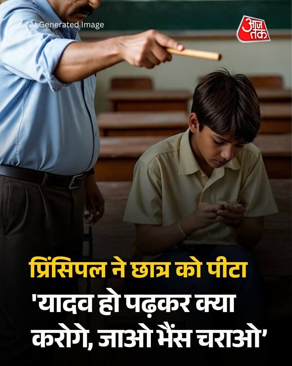 किसी भी न्यूज चैनल ने शिक्षक का नाम नहीं बताया ट्विटर पर किसी भी ट्वीट मे शिक्षक का नाम नहीं लिखा गया बल्कि ये कहा गया कि मनुवादी शिक्षक है,देश मे ऐसा माहौल बना दिया कि काण्ड कोई करे और मनुवादी कहकर गाली स्वर्ण खाये... लेकिन हम बताएगे शिक्षक का नाम,

खुलासा-खुलासा-खुलासा-----