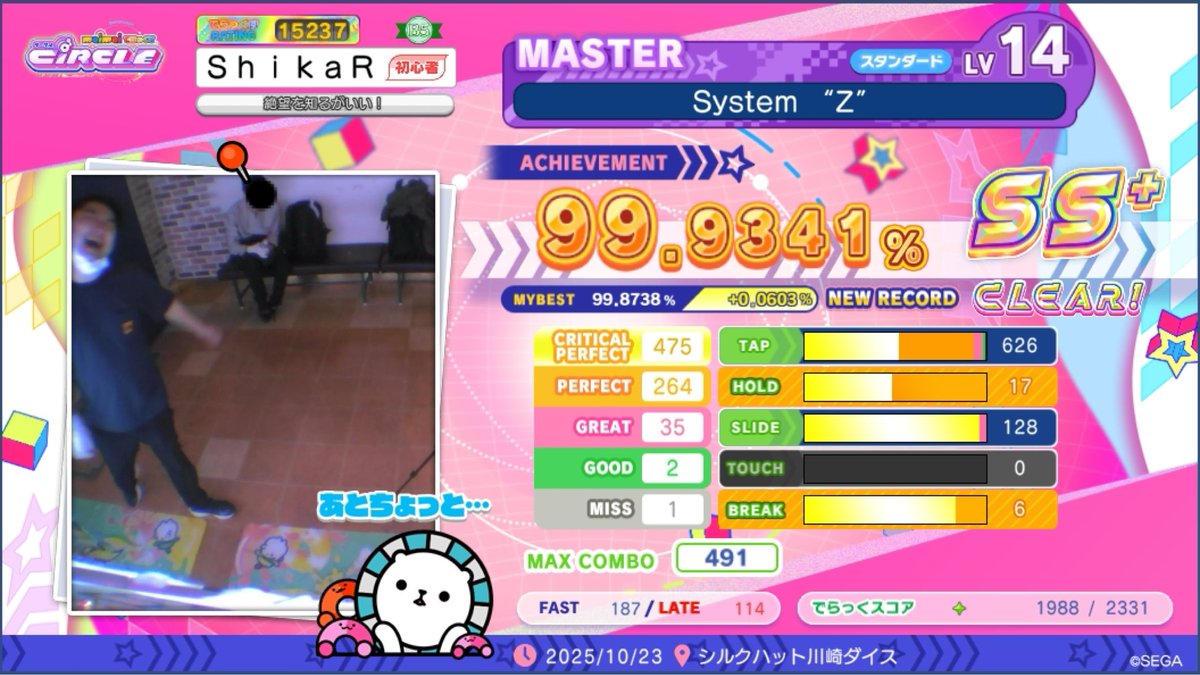 ということで… System “Z”片腕99.9