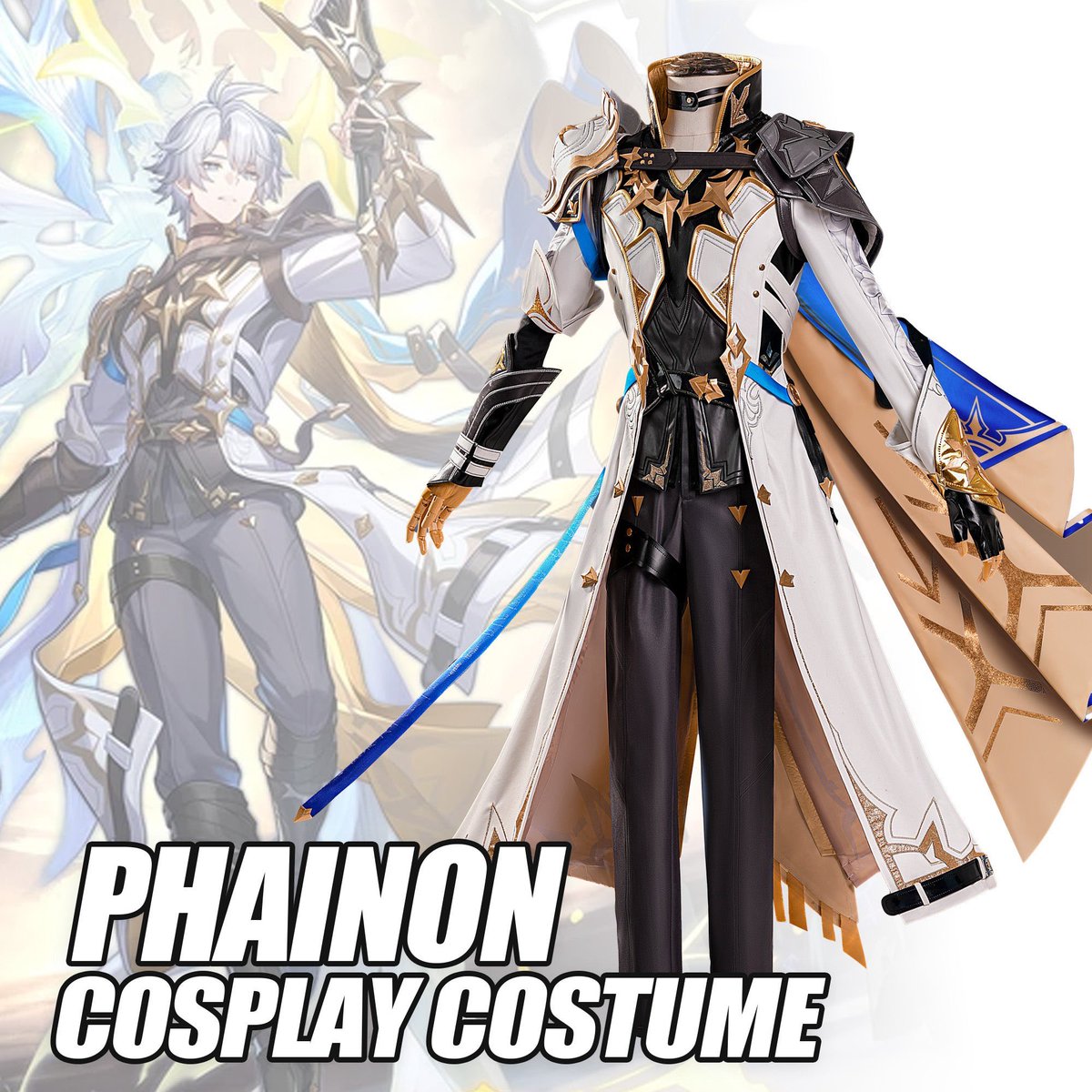 ADOREHOMEstudio's tweet photo. Phainon Custom Size Cosplay Costume
🔗 https://t.co/ese0fFzPzi
#phainon #phainoncosplay #phainonhsr #phainoncosplay #PhainonCostume #Plus_size_costume #plussizecosplay https://t.co/o0LyRf1Clp