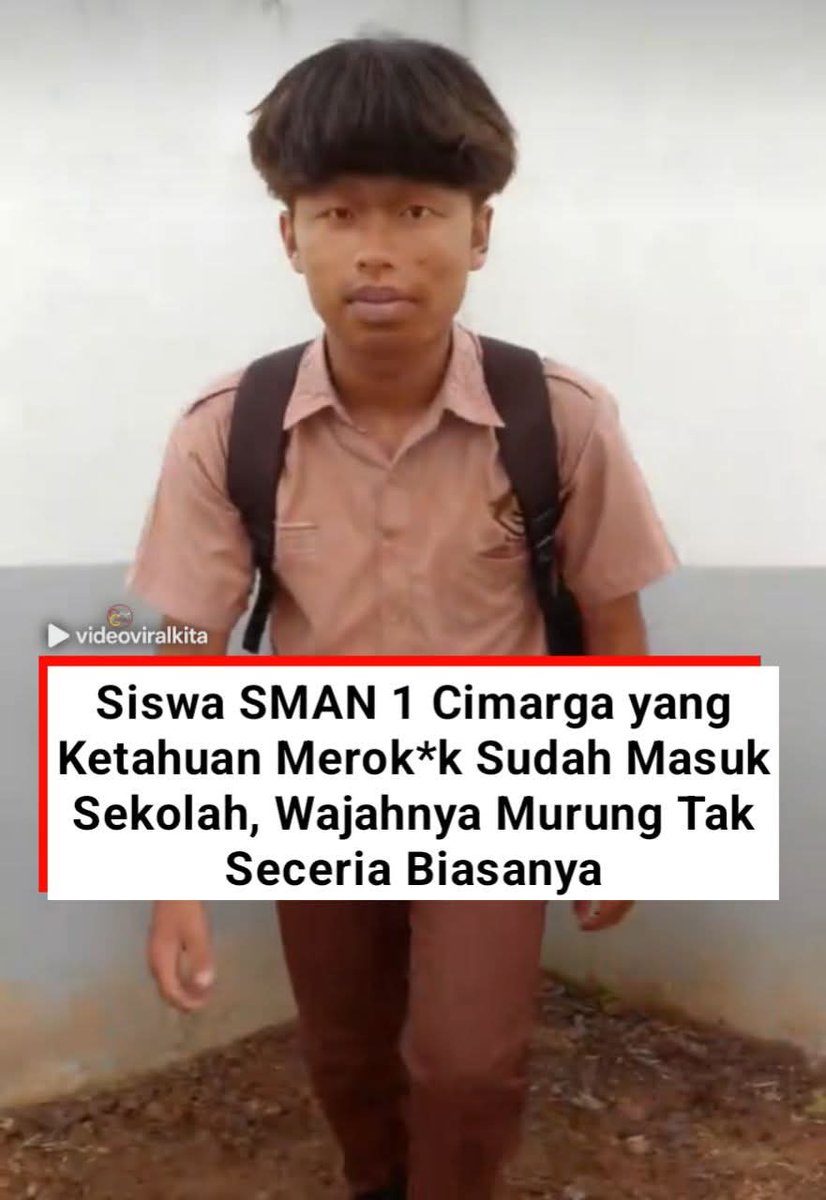 Kesayangan Mamah Sudah Masuk Sekolah Tapi Wajahnya Murung Tak Seceria Seperti Biasanya