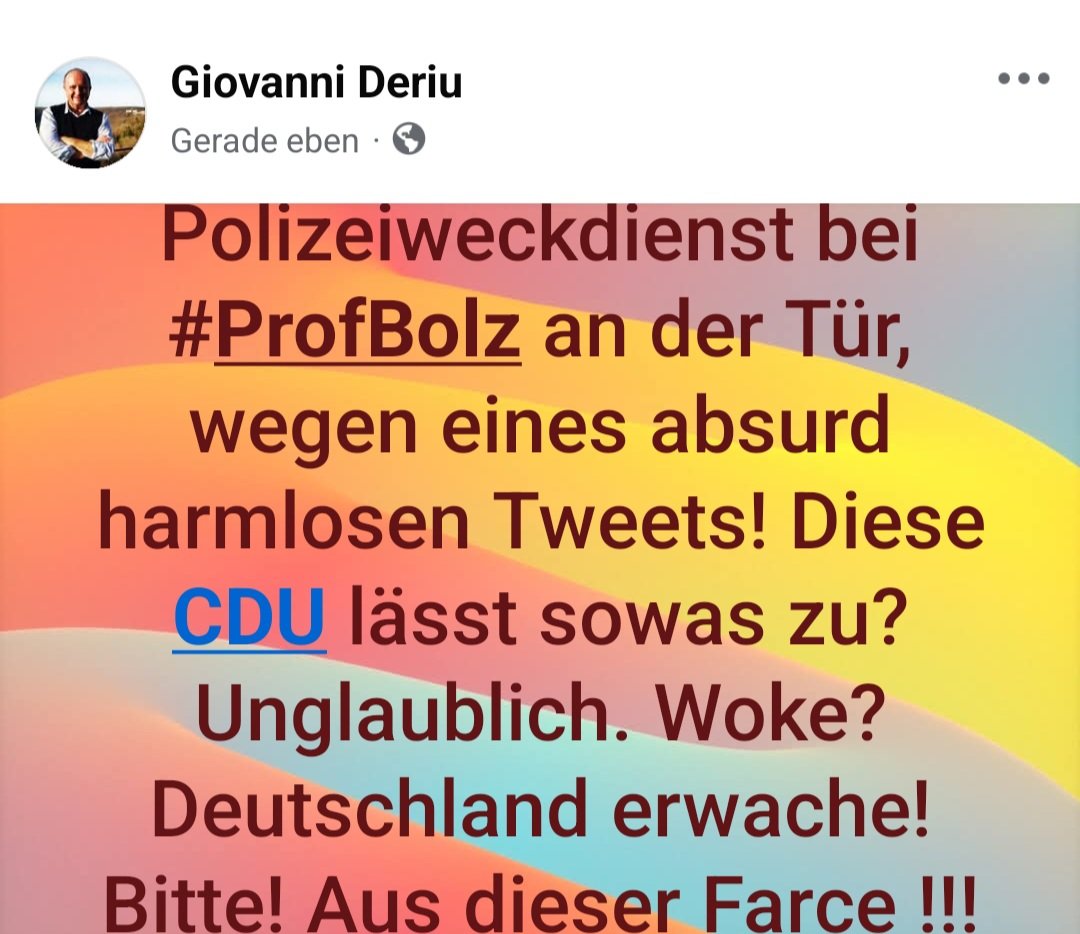 #Fundstück - die INFANTIL-IDEOLOGISCHE #DOPPELMORAL DES LINKEN #SPEKTRUMS: GRATISMUT überall, wie beim #StadtbildDiskurs - hier aber lautes und dröhnendes SCHWEIGEN, wenn der #Staat übergriffig wird! Ich schäme MICH LAUT❗️❗️#NorbertBolz