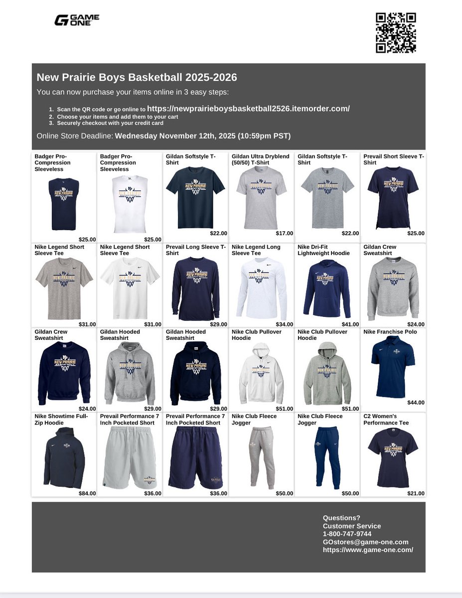 🚨 Team store now available until November 12th 🚨 …airieboysbasketball2526.itemorder.com #Grit #GoCoogs