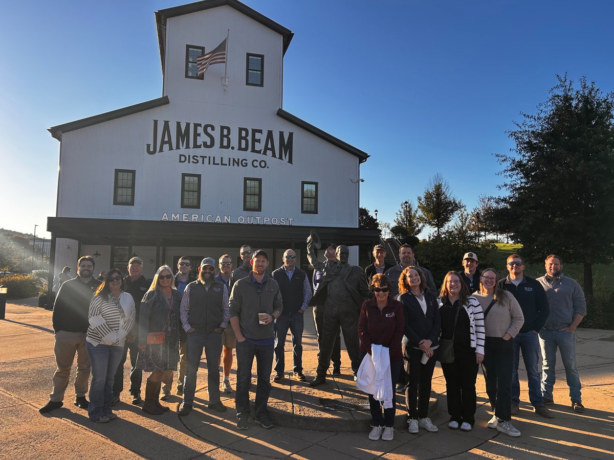 PCM_Farming's tweet image. PCM is spending the week in KY’s bourbon region touring partner distilleries and digging into strategy. We’re assessing farmer needs and refining the tools that help producers turn data into better decisions.  Learn more at precisionconservation.org @TheRealKyCorn @ilcorn