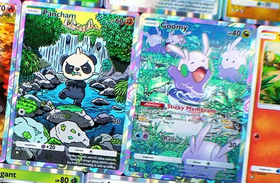 goomy pokemon card Card Sleeves main image 0