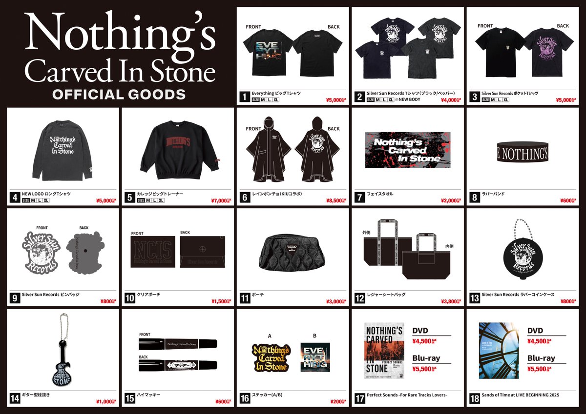 Nothing's Carved In Stone (@ncis_bands) on Twitter photo 【明日のLIVE】
RUDE GALLERY PRESENTS
"BLACK RUDE NIGHT"
10/26(日)高松festhalle
OPEN 17:00 / START 18:00
w/ The Birthday
グッズ販売も実施予定です!
ドレスコードは"BLACK"となります。
チケット等、詳細はイベントサイトをご覧ください。
rude-gallery-official.com/pages/black-ru…
#ナッシングス 【明日のLIVE】
RUDE GALLERY PRESENTS
"BLACK RUDE NIGHT"
10/26(日)高松festhalle
OPEN 17:00 / START 18:00
w/ The Birthday
グッズ販売も実施予定です!
ドレスコードは"BLACK"となります。
チケット等、詳細はイベントサイトをご覧ください。
rude-gallery-official.com/pages/black-ru…
#ナッシングス