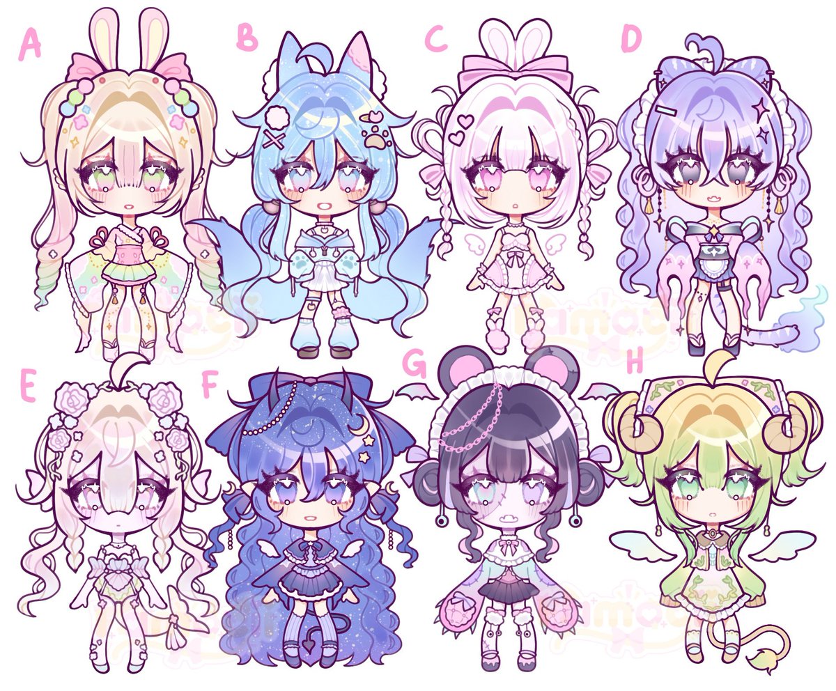 famocii1's tweet image. 🎀🪽 DESIGN RAFFLE 🪽🎀
Tysmm  for all the support so far !i m glad ppl liking my chatacter design 🥹💞 i hope i can continue on creating a lot of design in the future !!💞😭🫶🏻
-winner will get free custom character 🪽✨
END - 10 Dec ‼️
To join please read below !! ⬇️