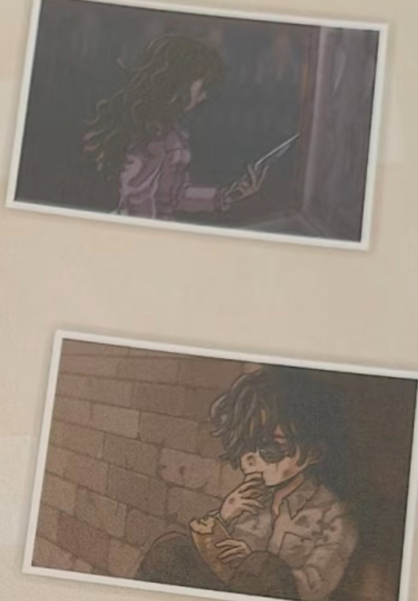 刷到剧本杀的实物，给他们小时候面包的故事也补了插图真好啊，宝宝们