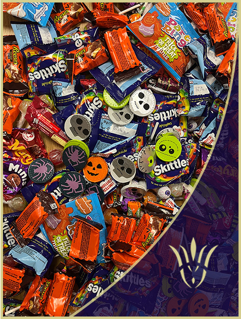 Tomorrow is Year 11 treat or treat day- well done for the commitment to your learning this half term! 😀🍫🍬🍭