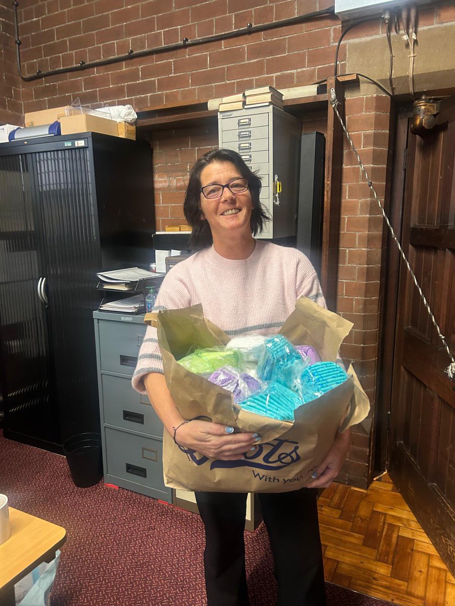 Today, Hogg Global delivered a fresh supply of sanitary products to St Aidan’s Church.
We don’t always post about it, but we continue to make sanitary products freely available as part of our ongoing effort to support those affected by period poverty.