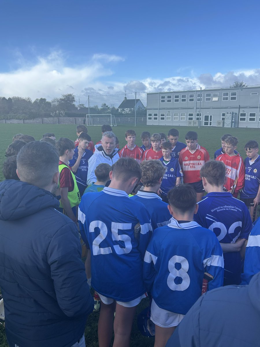 Well done to the teachers <a href="/CbsHurling/">Midleton CBS Hurling</a> for organizing an excellent internal Donal Power u14 Hurling league. With the Cup and Shield finals played today. Congrats to all players who participated. Also great to see members of Donals family and past Teachers present <a href="/OfficialCorkGAA/">Cork GAA</a>