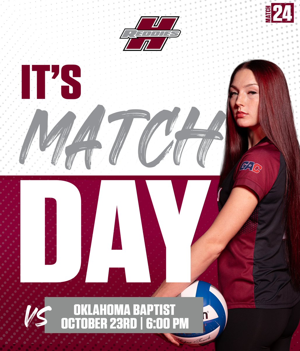 🏐 Home Court Energy 🔥

The Reddies are back in the Duke Wells Center tonight at 6 PM to take on Oklahoma Baptist!

🆚 Oklahoma Baptist University
📍 Duke Wells Center | Arkadelphia, AR
🕕 6:00 PM CST
📊 HSUsports.com/coverage

#NoMereBeast