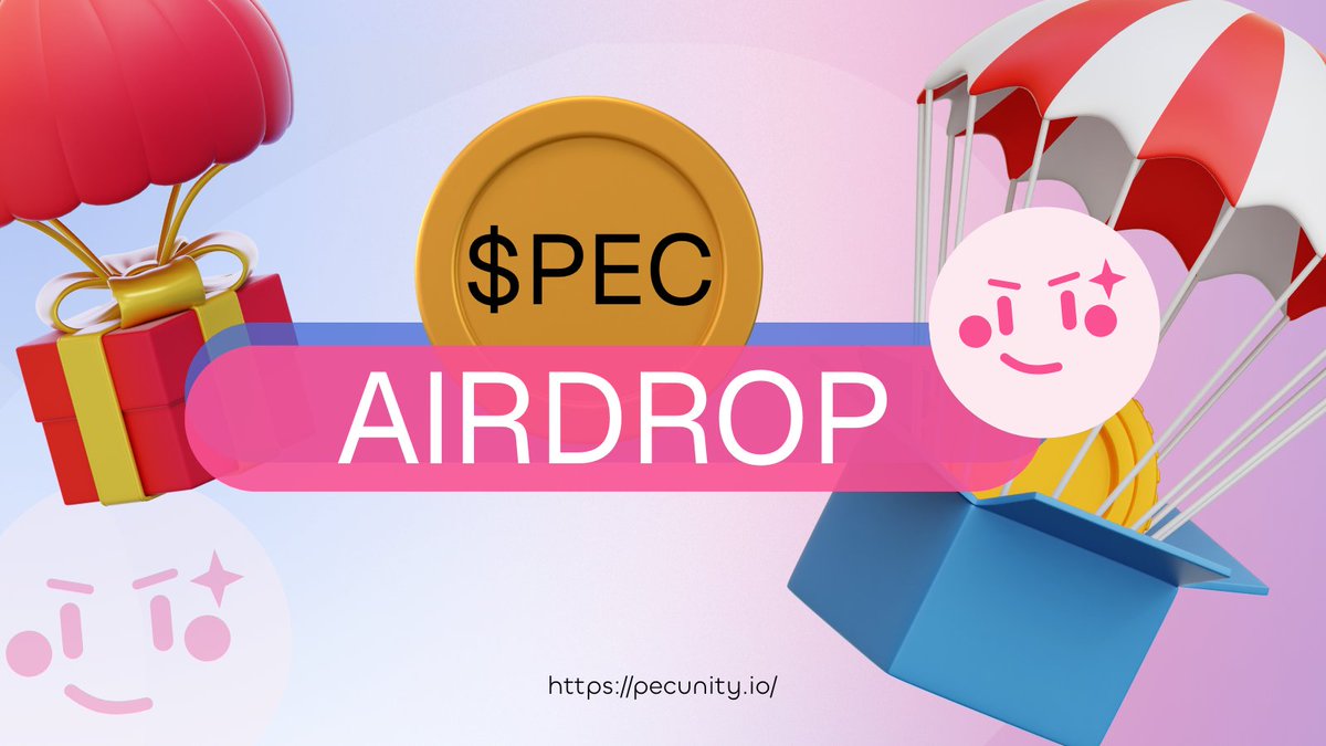 🪂 AIRDROP TIME! 

To celebrate the $PEC Presale Launch on PinkSale, we’re dropping rewards for our early supporters!

💡Only purchases made within the first 12 hours of the Presale on <a href="/pinkecosystem/">PinkSale (Pink Ecosystem)</a> are eligible (Start time 16:00 UTC):

💰 4x $100 in $PEC → for buys over 1 BNB
