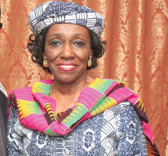 Konadu Rawlings have turned her eyes look wall,may her soul rest in peace.🕊️