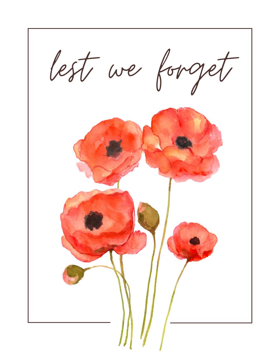 Today we pause to remember the brave men and women who served and sacrificed for our freedom. Lest we forget.
